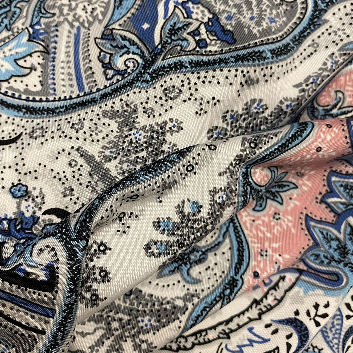 
Polyester Spandex Venezia Print Knit Fabric 