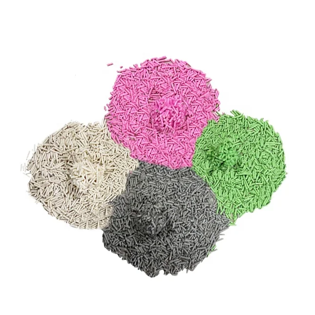 Highly Absorbent Eco Clean Crushed Tofu Cat Litter With Vacuum Plastic