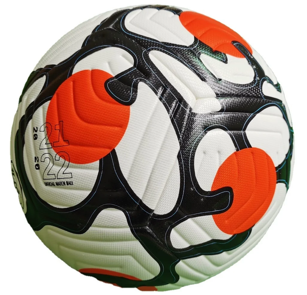 Professional Youth Soccer Ball for Training Machine Sewing PU Football Size 5/4