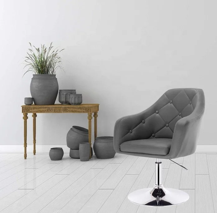 Cheap White Salon Furniture wholesale beauty chair with hyderaulic pump with button tufted