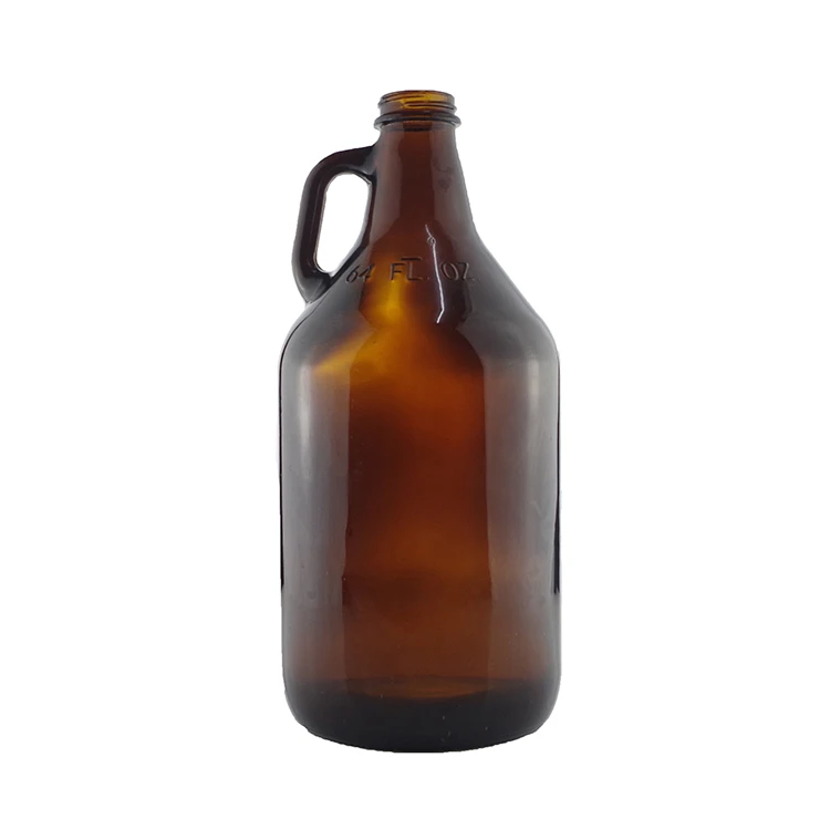 2 Litros 32 oz 64oz Beer Growler Kegerator Vidro De Vidrio Glass 1 Gallon Water Jug