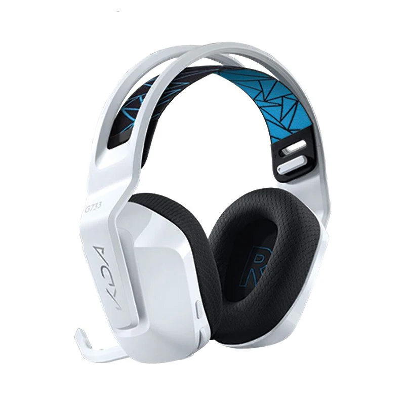 Logitech G G733 LightSpeed белый Черно-белая сине-фиолетовая игровая гарнитура