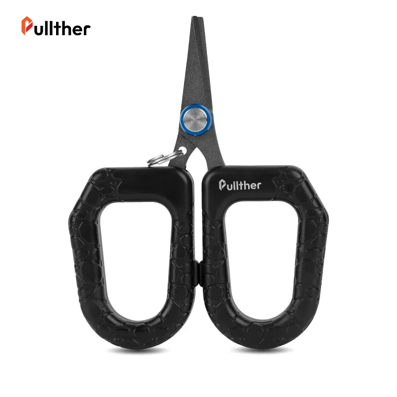 Pullther 2CR14 Stainless Steel New Design Mini Fishing Scissors Weaving Line Scissors Wholesale Customization
