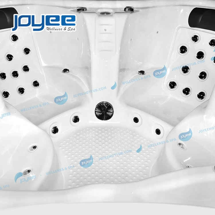 Фабрика JOYEE оптовая продажа низкая цена 70 струй джакузи массаж на 5 человек свободные большие струи спа-гидромассажная Ванна открытый