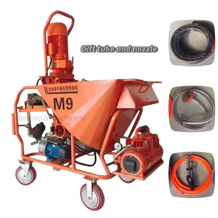 Pft Internal Wall Automatic Gypsum Plaster Cement Spray Machine