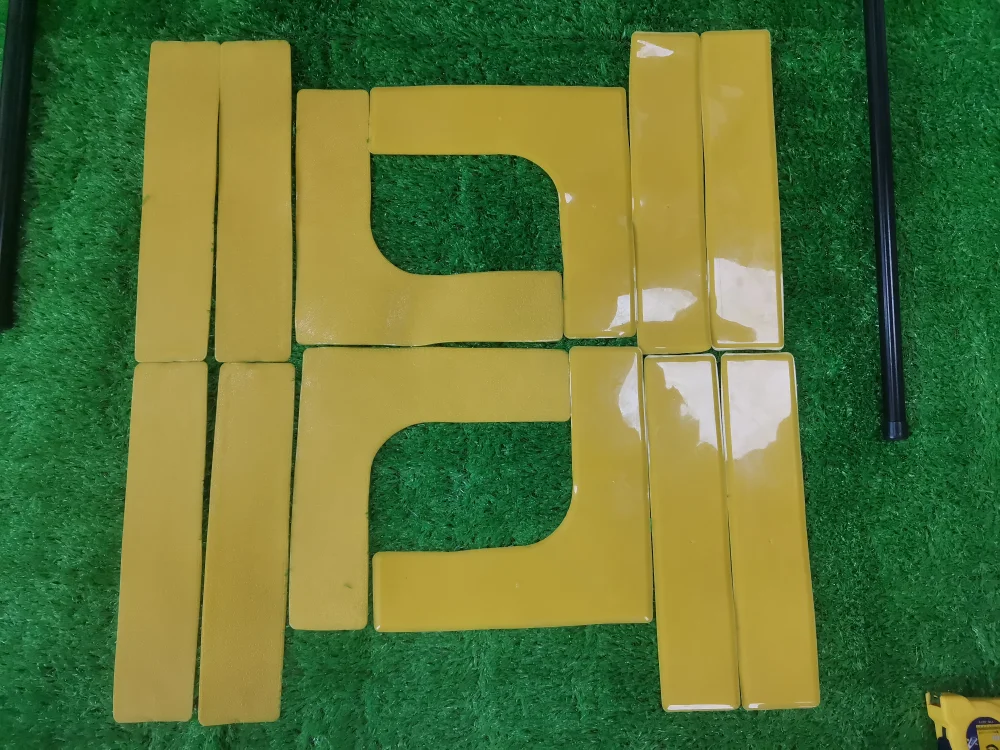 Pickleball Court Lines Markers + Net + Rack Custom Pickleball Complete Post And Net Pickleball Portable Net Set Kit With Wheels