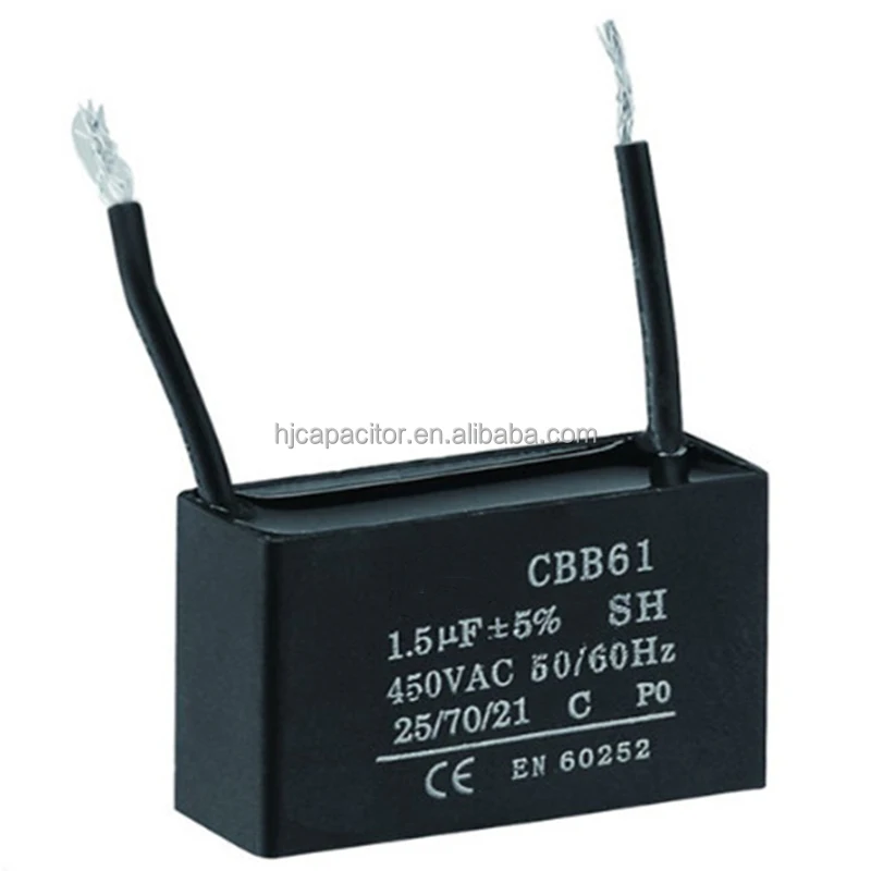 New Product Explosion 1.5uf 450V.AC  CBB61 Lead Wire Type Capacitor cd288h  ducati  10000uf 100v