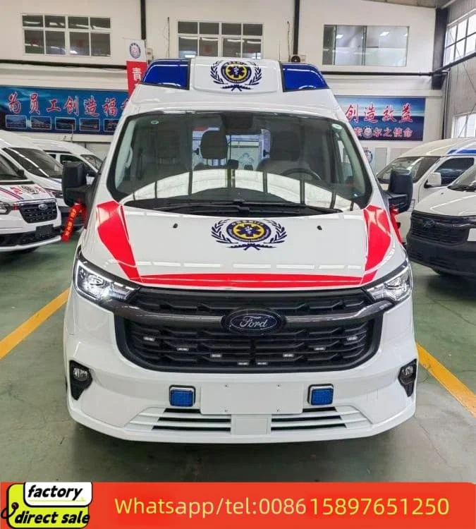 Factory price Transit emergency ICU ambulance vehicle Medical Car Emergence Hospital Ambulance