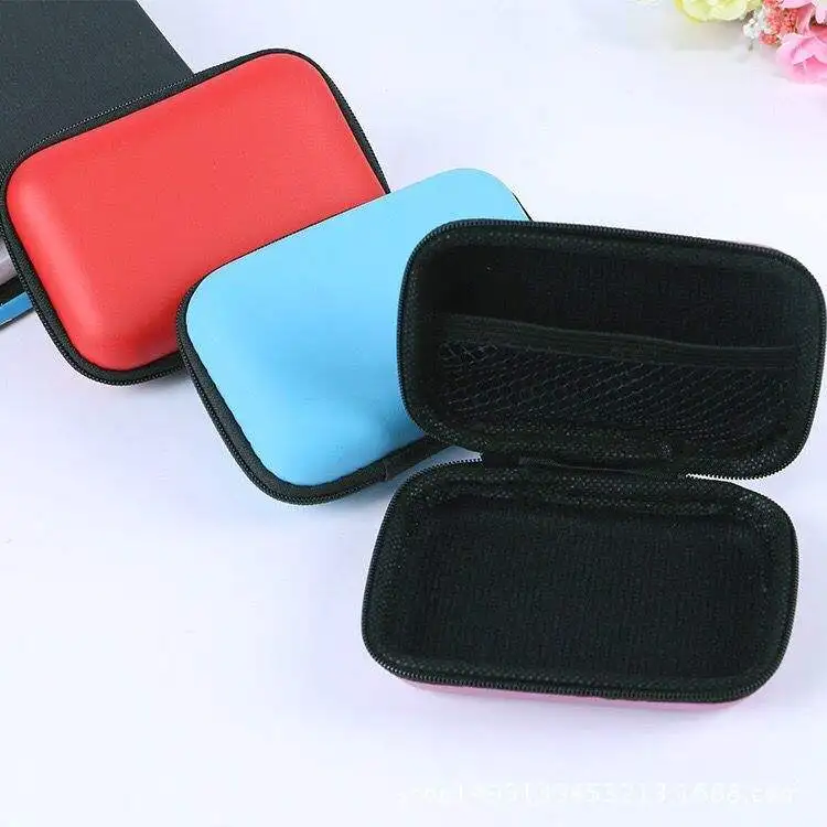 eva earphone case wholesale custom collect headphones colorful Earphone Case EVA bag mobile phone bags