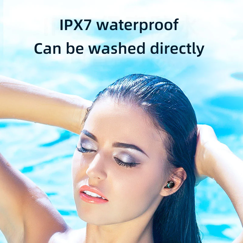 2022 F9 Tws Earphones 9d Hifi Stereo Waterproof In Ear Headphone Bt 5.0 Led Display Wireless Earbuds F9-5 F9-5c