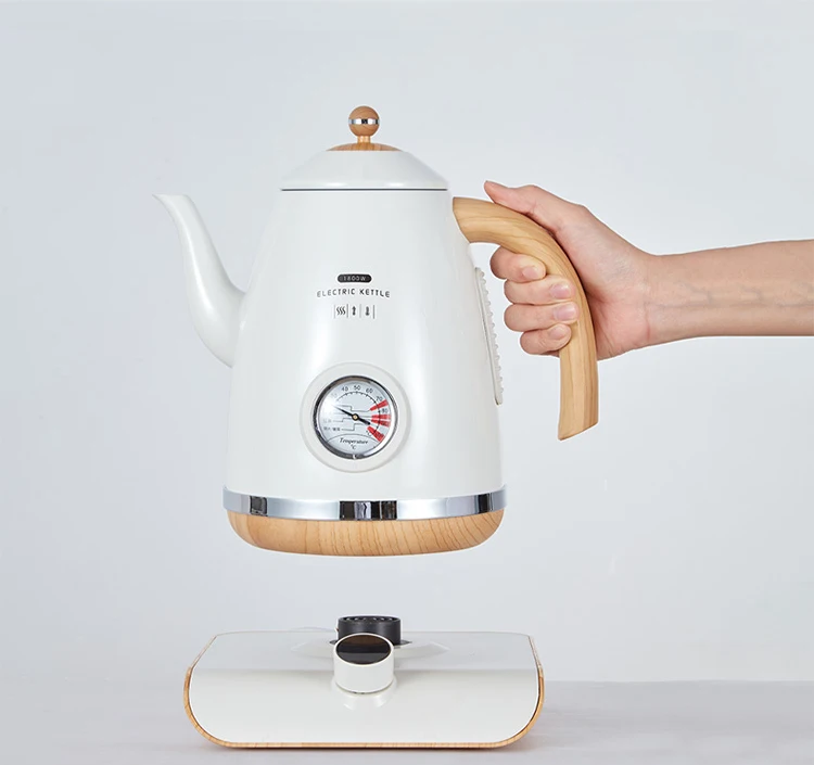 Manufacturer 1.7l Smart With Temperature Control Pour Over Tea Maker Gooseneck Coffee Drip Kettle