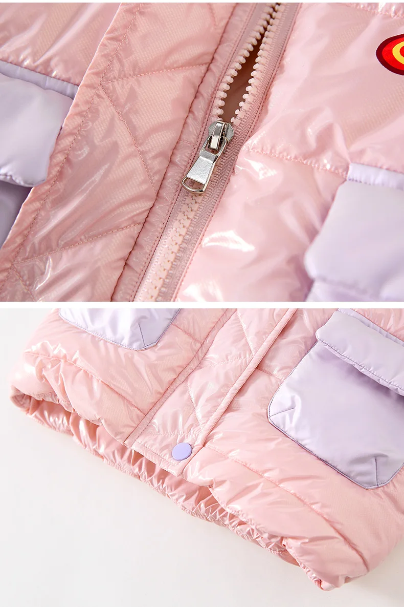 
Child Waistcoat winter Outerwear Coats Kids Clothes Warm Hooded Girls Vest For Age 1-7 Years Old 