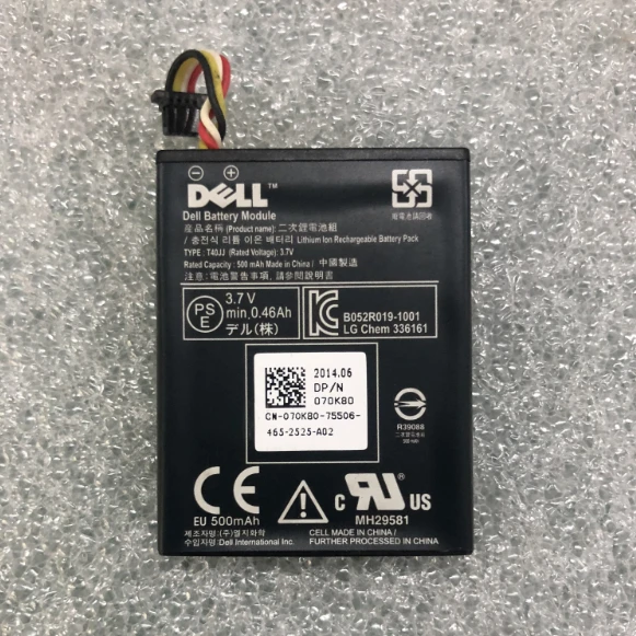 Литий-ионный аккумулятор для D ell PERC 3 7 Вт-ч 500