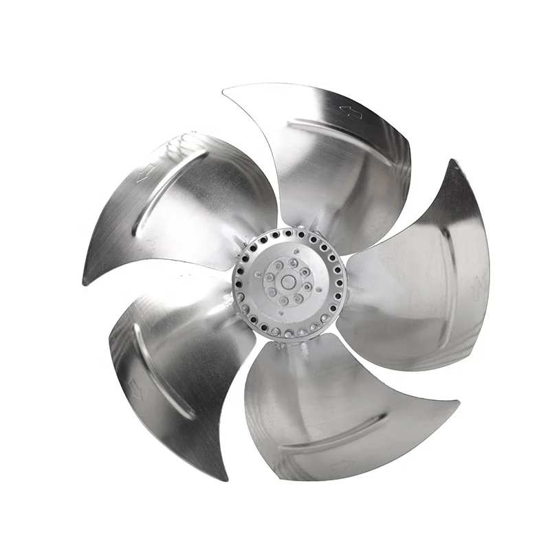 Hongke 1300RPM YWF4E-550MM external rotor axial flow fan 220v fan vane 304 stainless steel material  fans