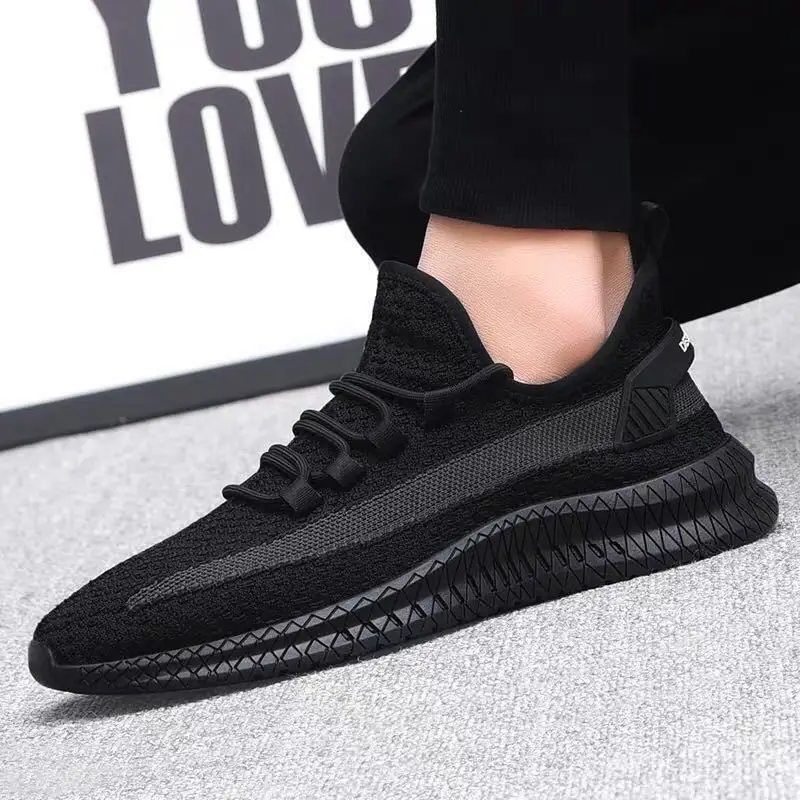 Wholesale Cheap Summer Mesh  Sneakers For Men Breathable Men's Casual Shoes Slip-on Male  Loafers  Walking Shoes