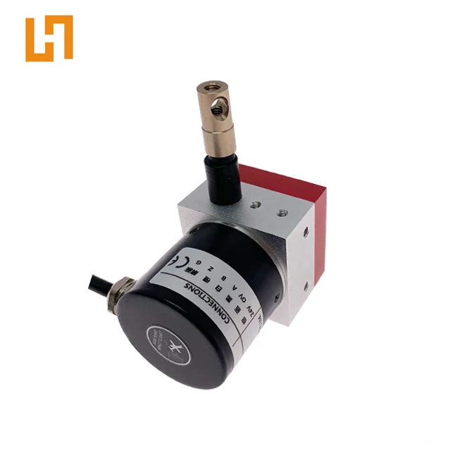 HY40S-500mm-24F push pull out put  linear speed transducer