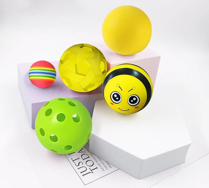 Premium Quality Soft Sponge Kid Playground Sports Soft And Bouncy Silent Memory Foam Stress Ball