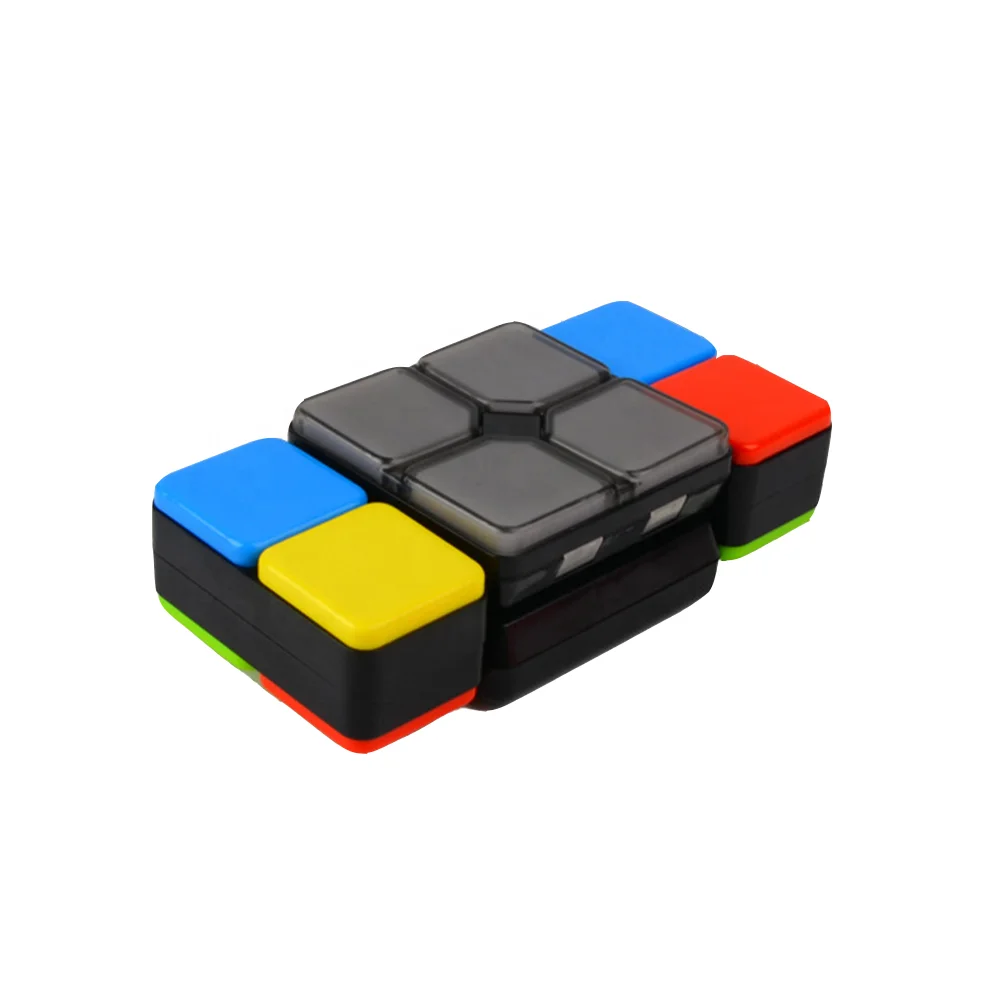 Electron Memory Music Magic Flashing Cube Puzzle Fidget Finger Handheld Training Musical Deformation Game Toy
