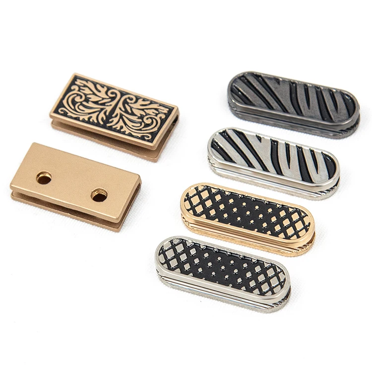 Garment metal tag purse metal accesseries button tail saudi thobe pocket clip