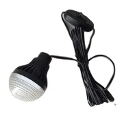 Portable mini solar panel  lighting system with lightbulb 3W*3 bulb and super bright LED tube on emergency light pawer bank