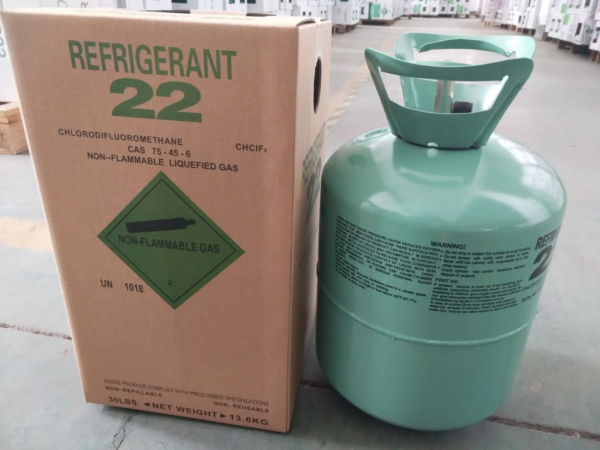 Товары из Китая газообразный хладагент R22a по низкой