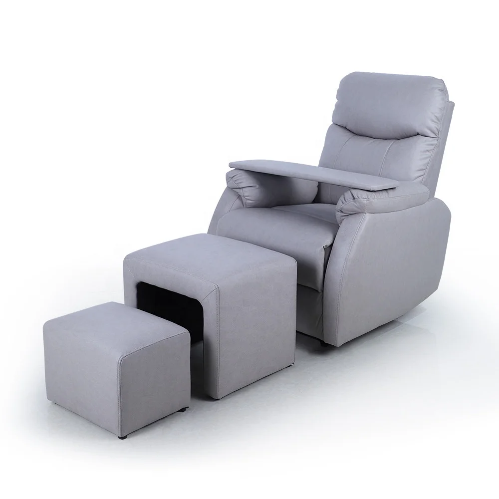 Kangmei Cheap Price Modern Beauty Nail Salon Parlour Furniture Set Foot Spa Reclining Sofa Eyelash Manicure Pedicure Chair