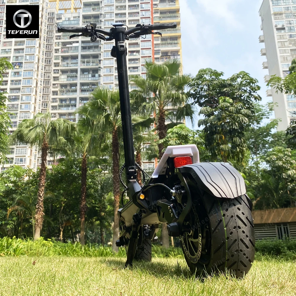 New Arrival Teverun Fighter 11+ High Quality TFT display Adult Folding eScooter 60V 35Ah  5000W  Electric Scooter