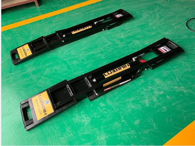 3500kg CE Vehicle Electric Hydraulic Tilting Small Auto Lifts MINI scissor lifter Mobile portable quick car lift