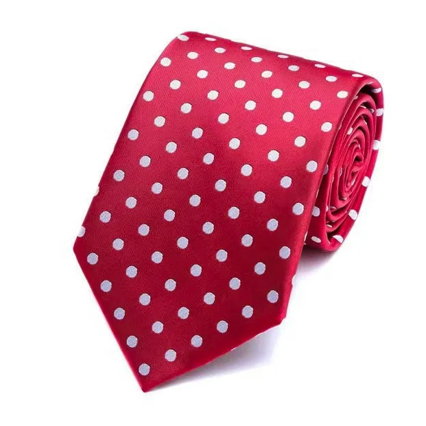 Newest collection stock cheap colorful dot stripe italian brands fashion mens neck cravat ascot tie man business for men