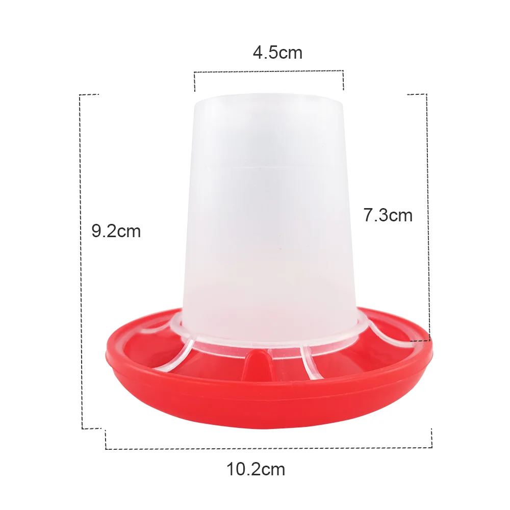 Automatic Plastic Chicken Feeder and Drinker For Poultry Chicken