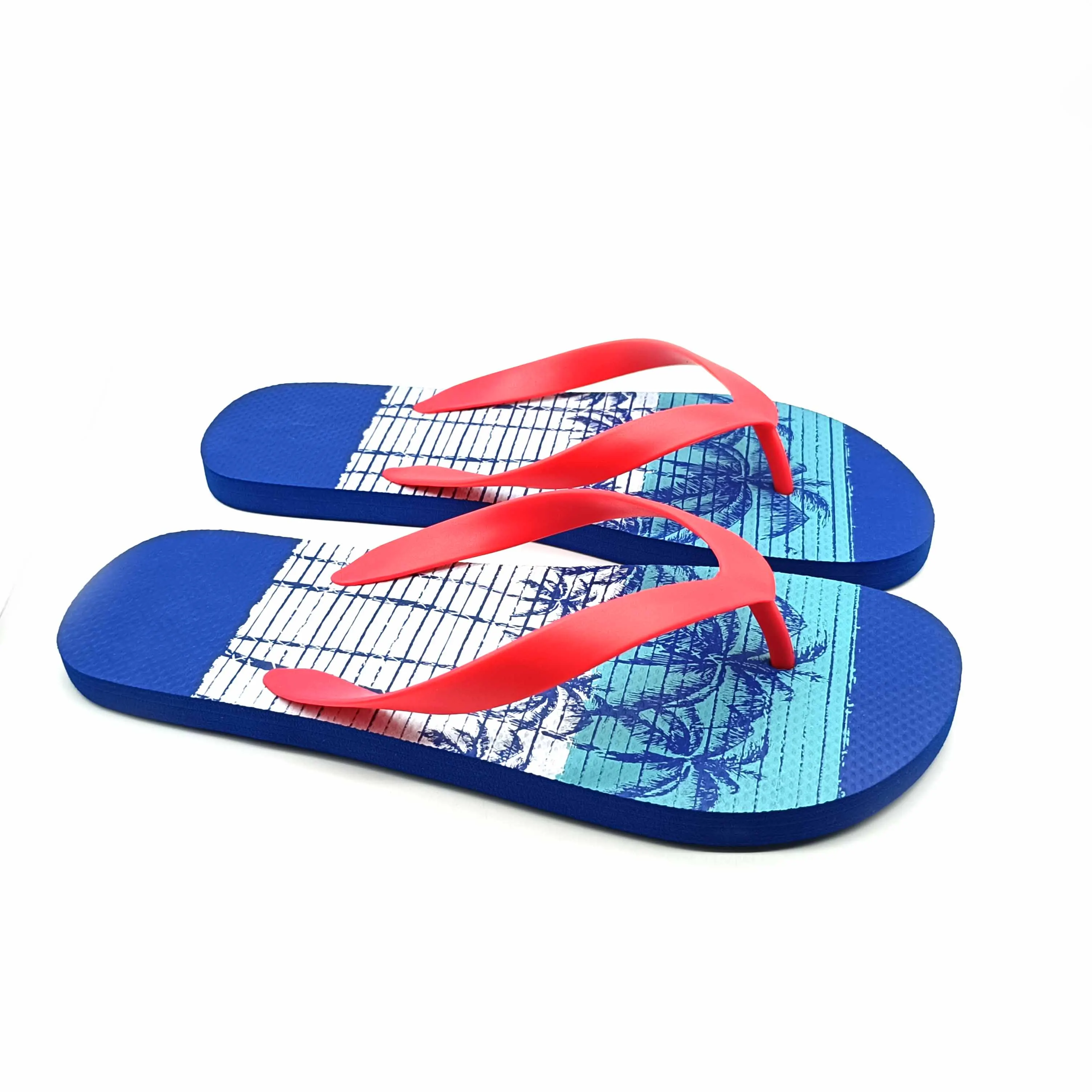 Rubber Flip Flops High Quality Slide Slippers Custom Printing Flip Flops