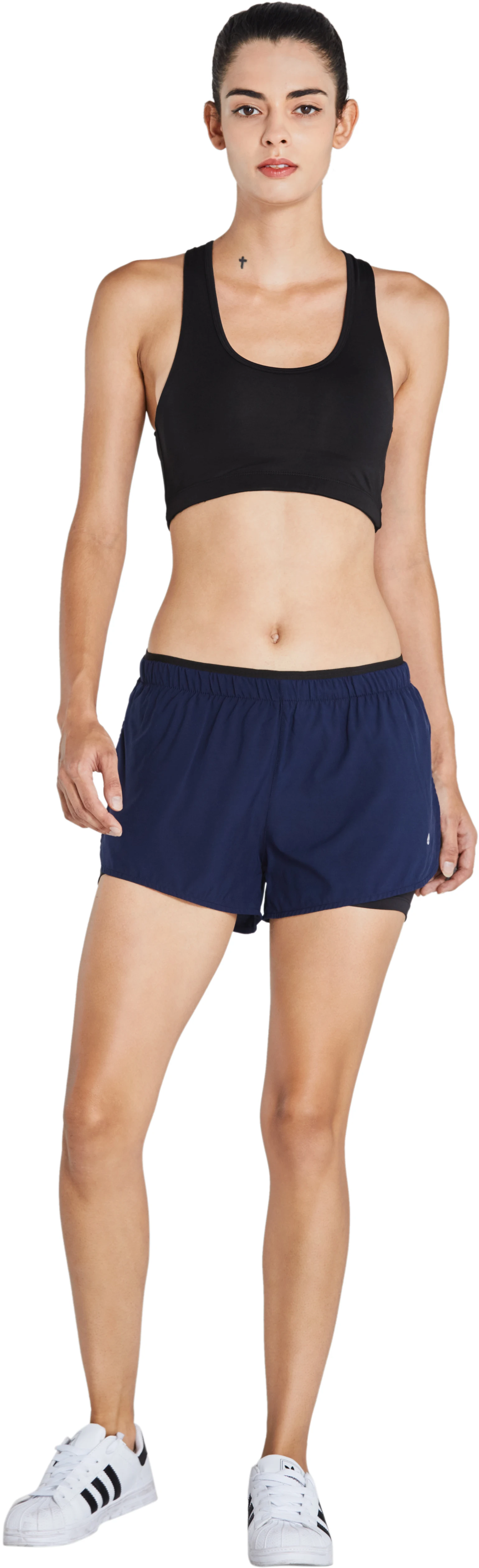 
OEM Wholesale Cheap Breathable Fitness Apparel Quick Dry Womens 2 In 1 Running Gym Yoga Shorts 