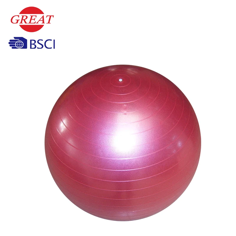 Eco-friendly 16P/36P PVC Gym Equipments Price Inflatable Exercise Anti Burst stability Yoga Ball