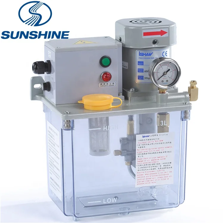 Auto Lubrication parts oil pump YGL-GS08 YGL-GS15 YGL-GS04 YGL-GS07 40W VAC220  VAC110 150cc/min