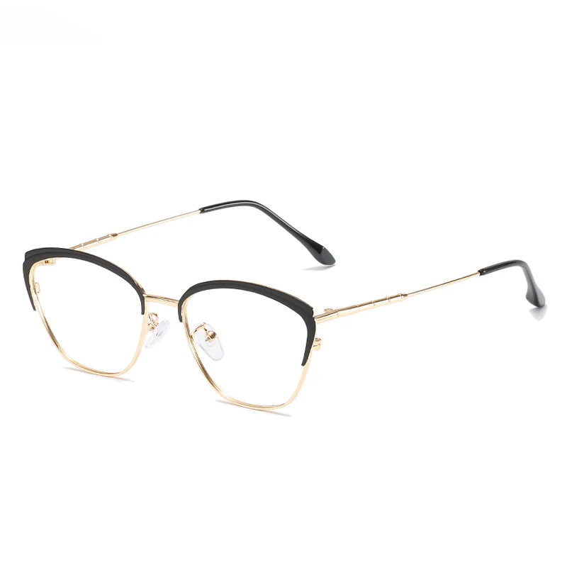 1931 Cat Eye Photocromic Glasses Anti Radiation 2 In 1 Blue Ray Photochromic Optical Frames For Men Women