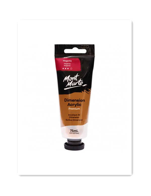 Mont Marte Dimension Acrylic 75mls - Magenta