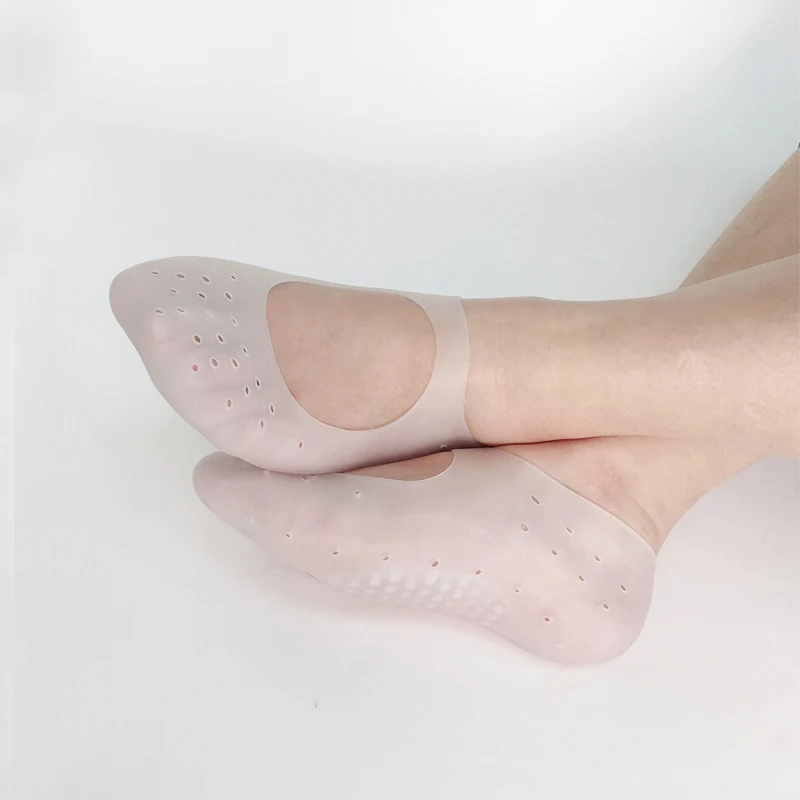 Soften Silicone Moisturizing Spa Gel Arch Support Socks Foot Skin Care Beauty Spa Moisturizing Socks