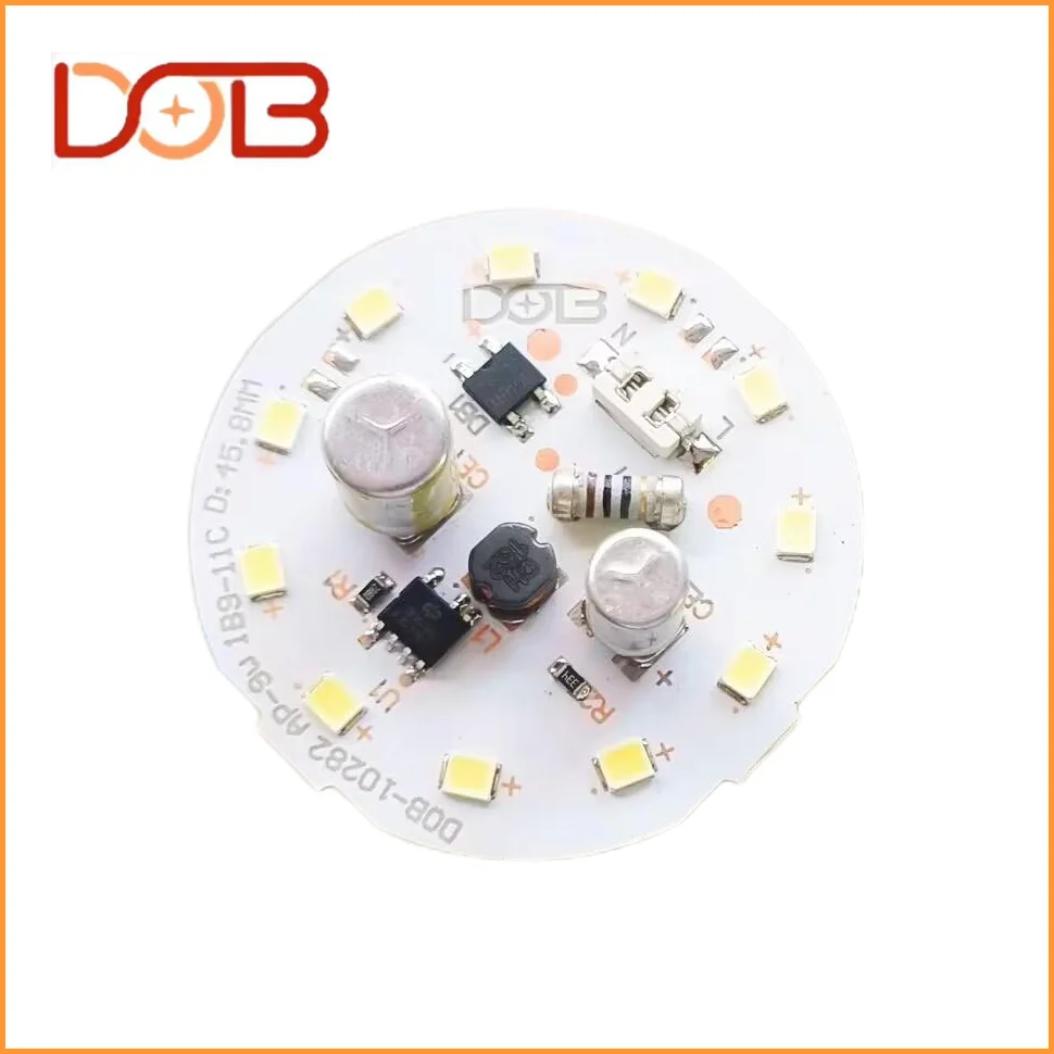 Hot Sale 18W High Brightness Professional All-in-One Drive LED Dob Bulb with White Driver-Free PCB Board High Genre LED Modules