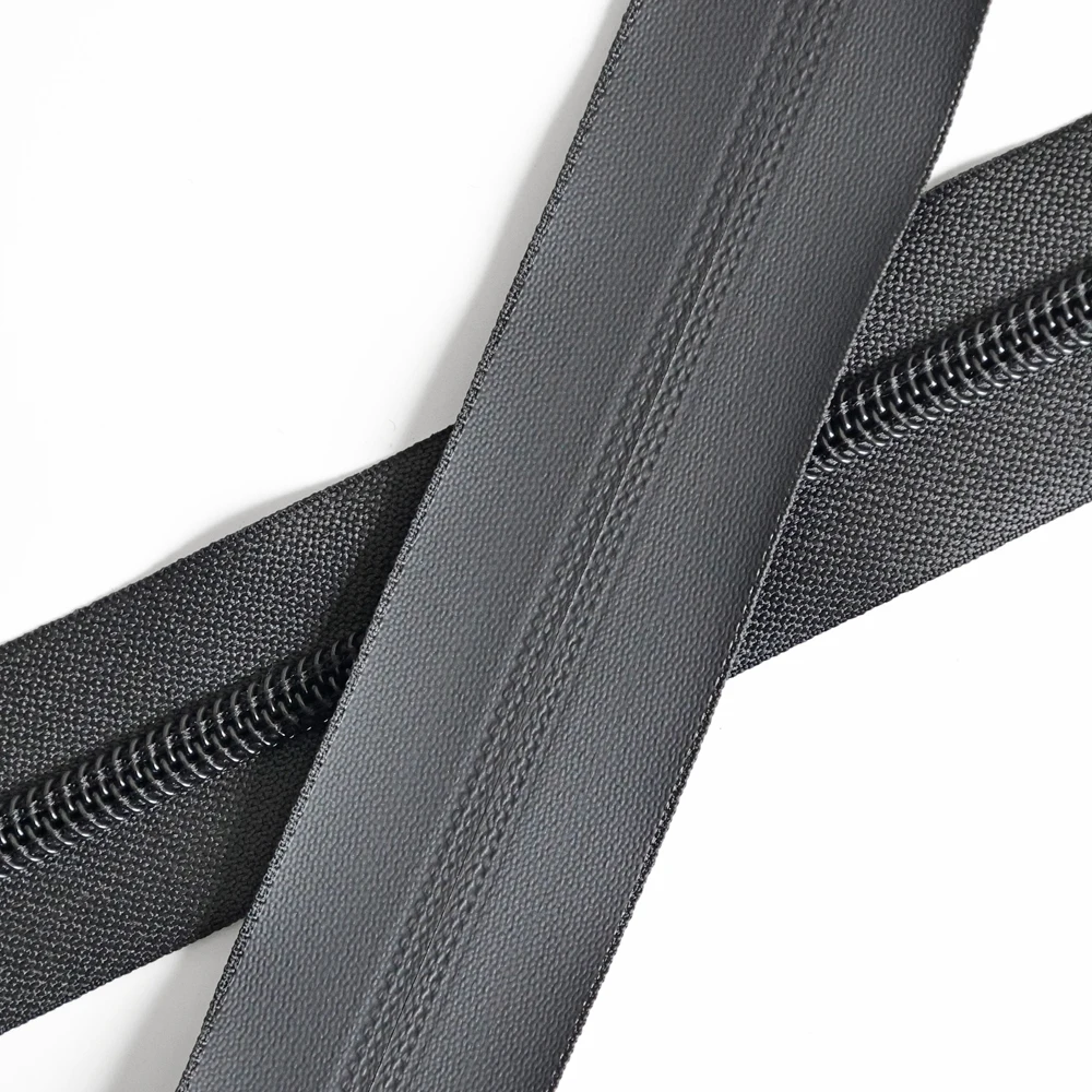 Waterproof Zipper Factory Directly Wholesale Coating PU TPU PVC Waterproof  Zipper Customsized