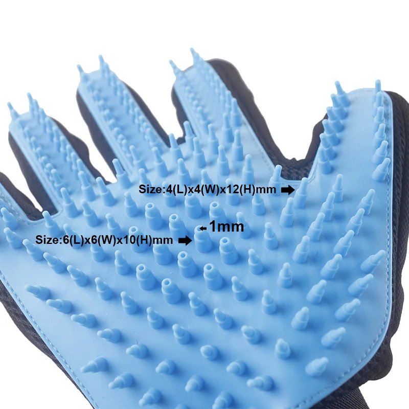 
Dog Shower Sprayer Bath Glove Pet Bathing Tool Compatible with Shower Bath Tub and Outdoor Garden Hose Pet Hair Remover 