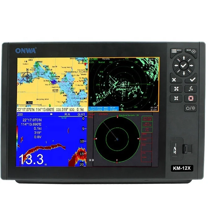 KM-8 (новинка) ONWA гироборд с колесами 8 дюймов морские GPS плоттер многофункциональный дисплей поддерживает расширенные возможности
