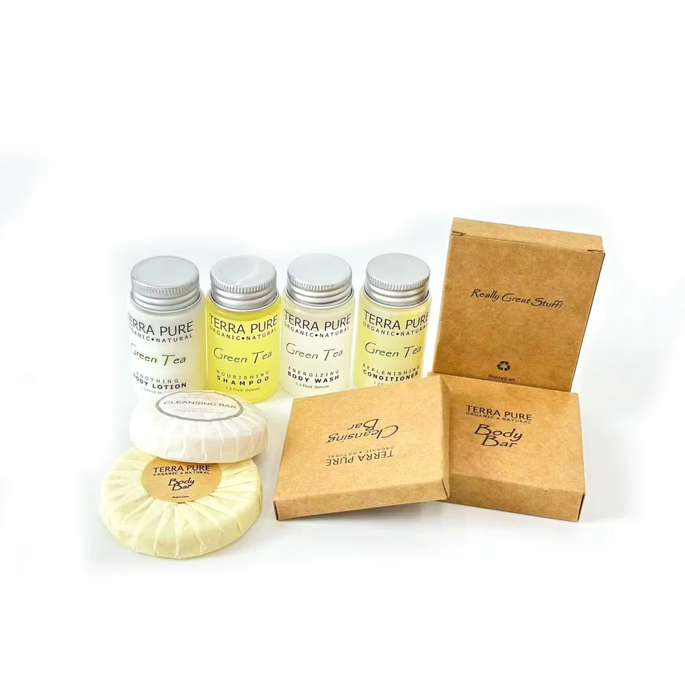 Wholesale Luxury Hotel Supply Customized Body Lotion Shower Gel Hair Conditioner Shampoo body soap bar