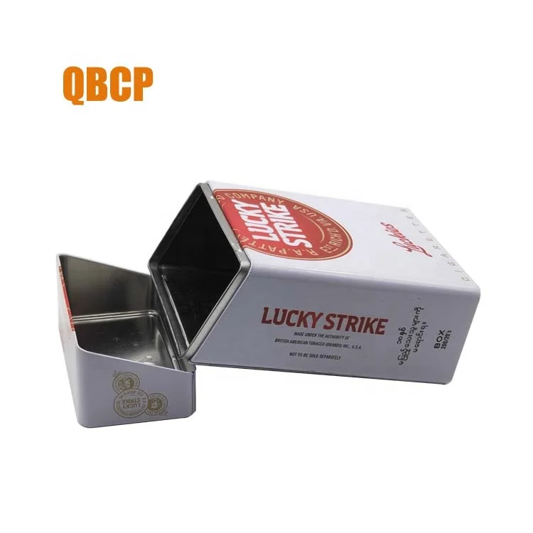 Customized cigarette tin box for 200 pcs volume