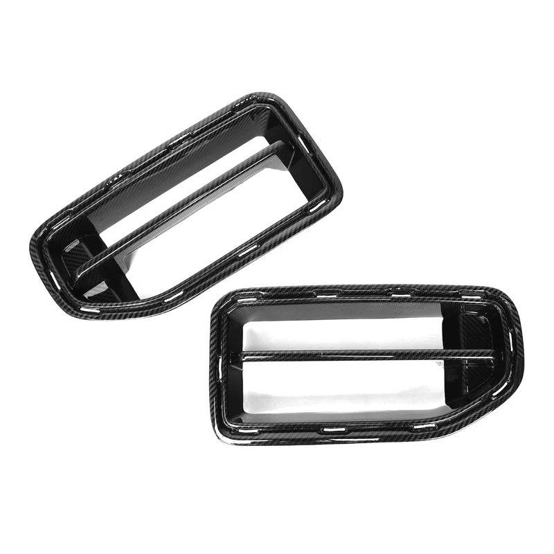 Dry Carbon Fiber MP Style G87 Grill Car Front Side Air Intake Ducts Vent For M2 G 2-Door 2023+