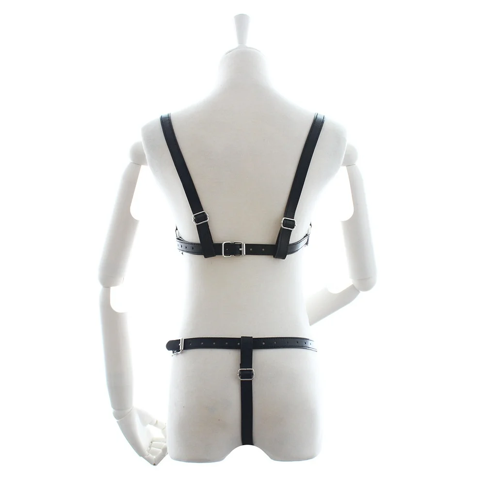 Factory Direct Sales of Adult Products Flirting Leather Clothes Sex Toys Adult Couple Toys Leather Nightclub Clothes