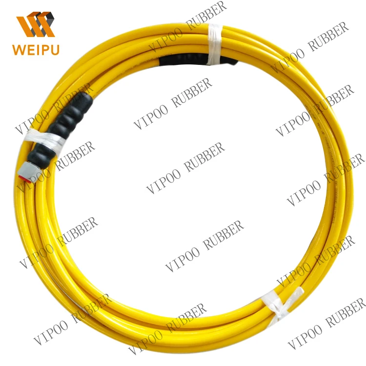 polyurethane hose Steel wire reinforced polyurethane hose for mineral and biological oils TPUG