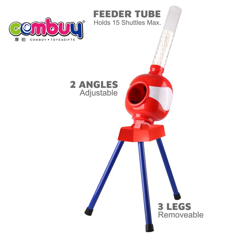 Automatic training pitcher kit ball badminton shuttlecock launcher