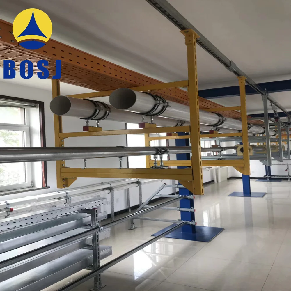 BOSJ Solar Panel Strut Channel Unistrut C Channel photovoltaic support roll forming machine