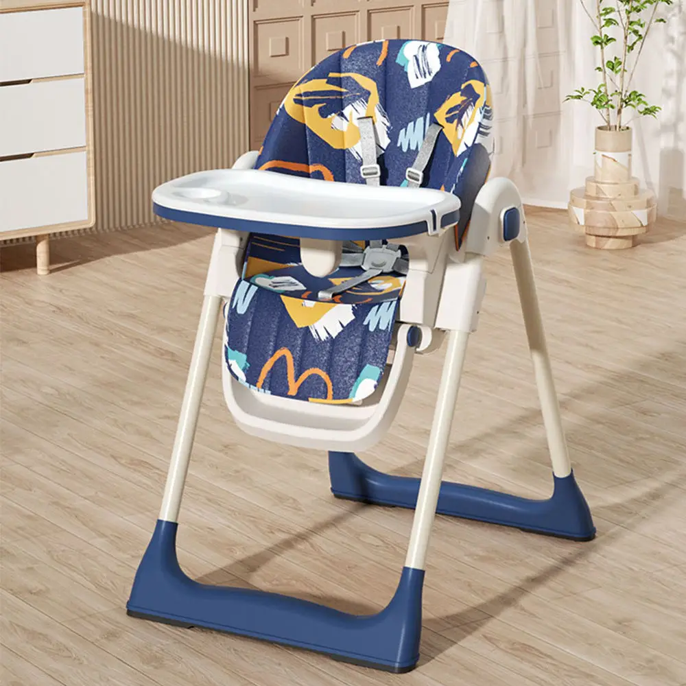 OEM foldable kids chair folding infant Baby High Chairs Feeding Highchair Adjustable Dining for Children eating