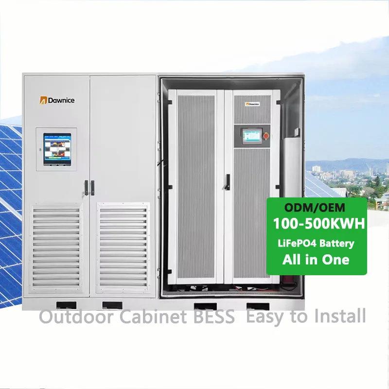 Dawnice 200kwh 300kwh 400kwh 500kwh Аккумулятор для хранения энергии в промышленности и коммерческом использовании Аккумуляторный шкаф